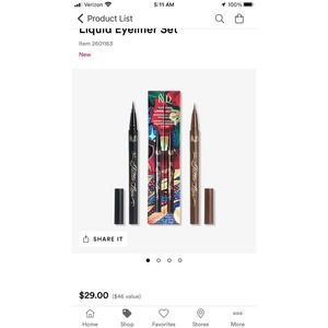 KVD Beauty Full Size Tattoo Liner Duo (Liquid Eyeliners)